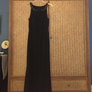 Black gown